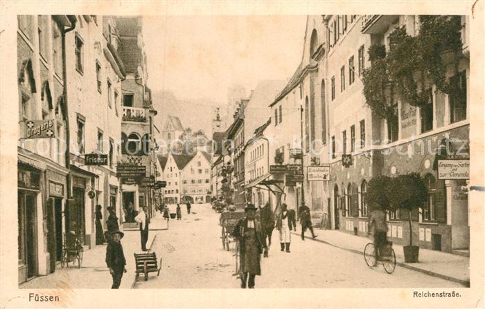 Fuessen Allgaeu Reichenstrasse