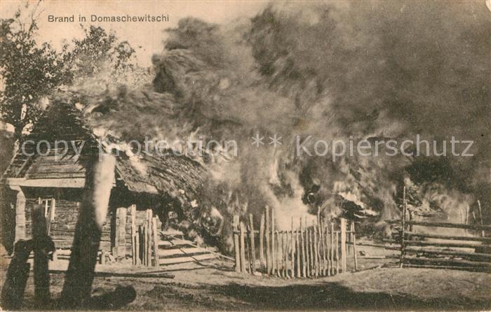 Polen Brand Domaschewitschi