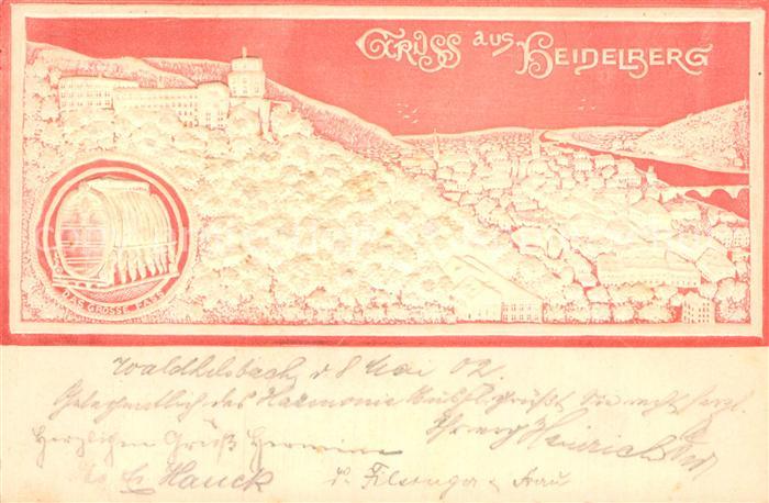 Heidelberg Neckar Panorama