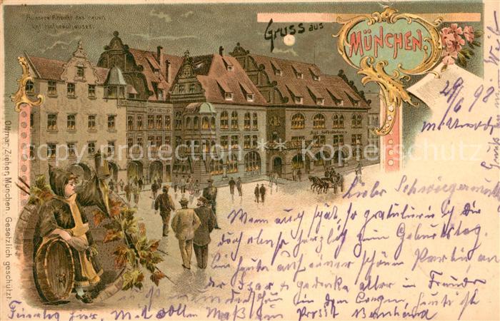 Muenchen Bayern Koenigliches Hofbraeuhaus