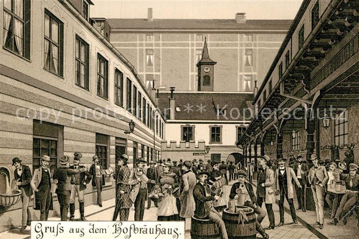 Muenchen Bayern Koenigliches Hofbraeuhaus