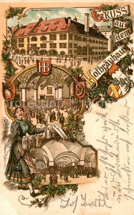 Muenchen Bayern Hofbraeuhaus