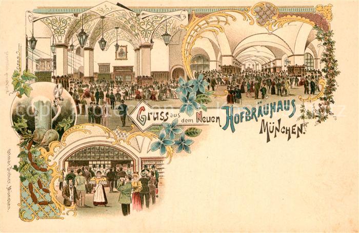 Muenchen Bayern Hofbraeuhaus