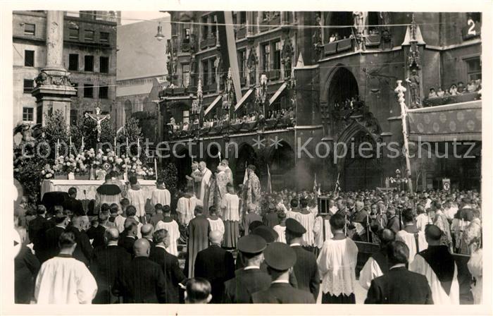 Muenchen Bayern Prozession