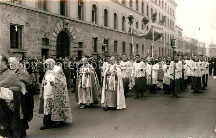 Muenchen Bayern Prozession
