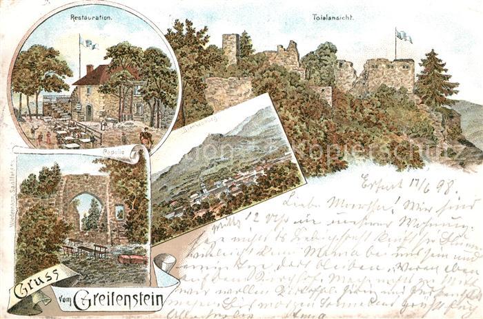 Blankenburg Bad Ruine Greifenstein Restauration Papella