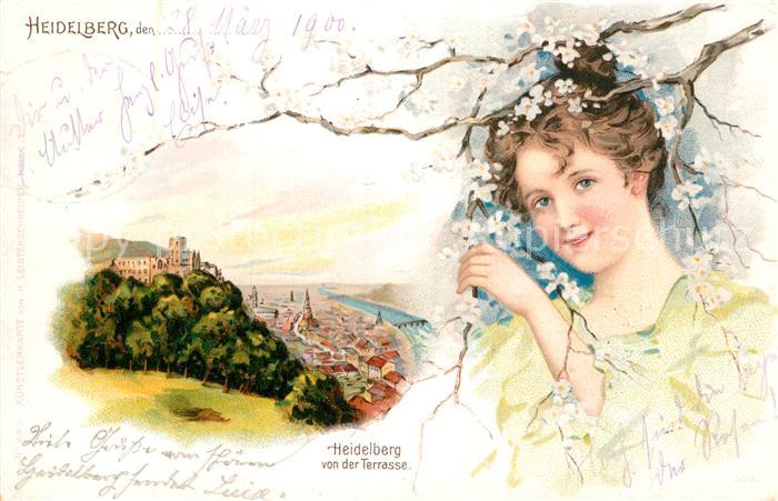 Heidelberg Neckar Schloss Panorama