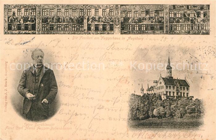 Augsburg Fresken Fuggerhaus