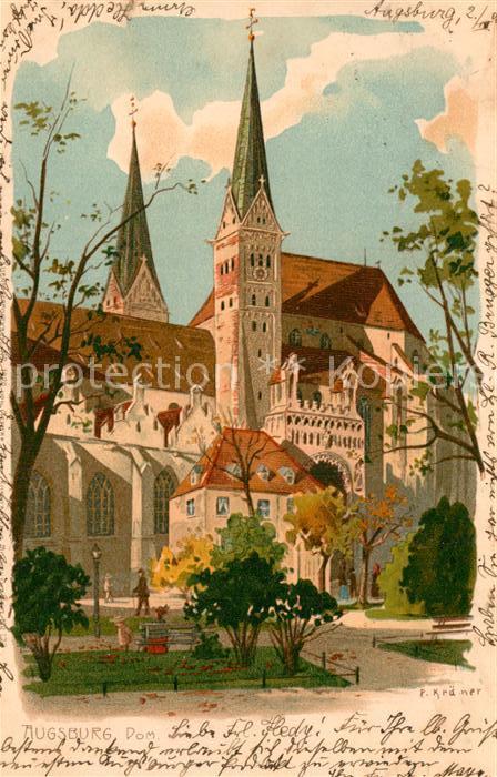 AUGSBURG  CITY Dom Kuenstler Kraemer