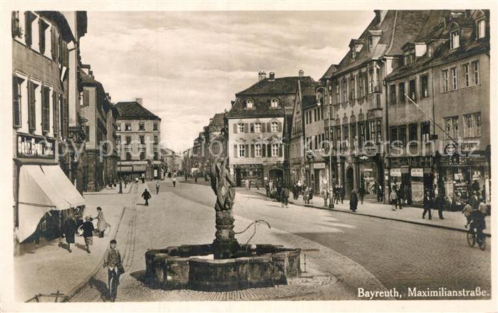 BAYREUTH Bayern Maximilianstrasse