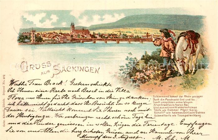 Saeckingen Bad Panorama