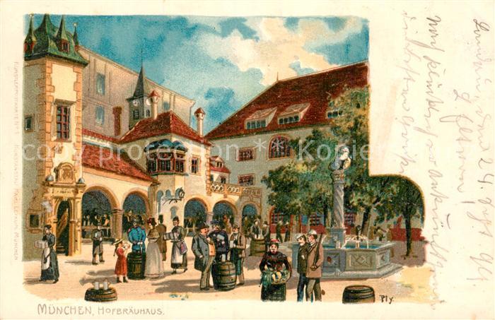 Muenchen Bayern Hofbraeuhaus