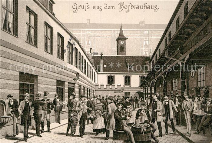 Muenchen Bayern Hofbraeuhaus