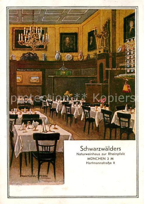 Muenchen Bayern Schwarzwaelders Naturweinhaus zur Rheinpfalz NZ4