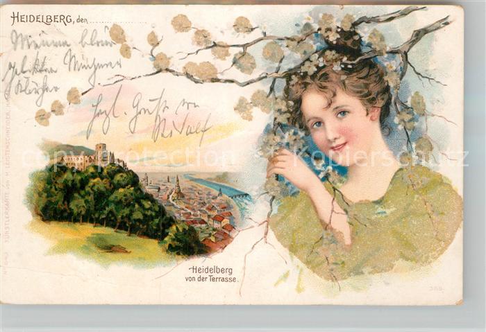 Heidelberg Neckar Schloss Panorama