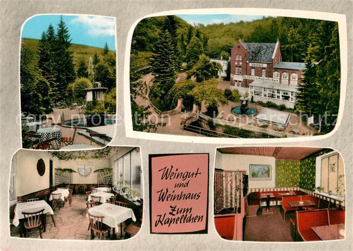 Koblenz Rhein Weingut Weinhaus zum Kapellchen