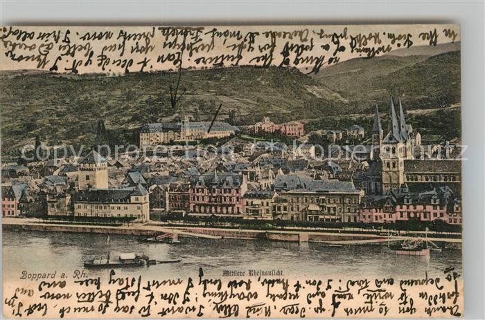 Boppard Rhein Panorama