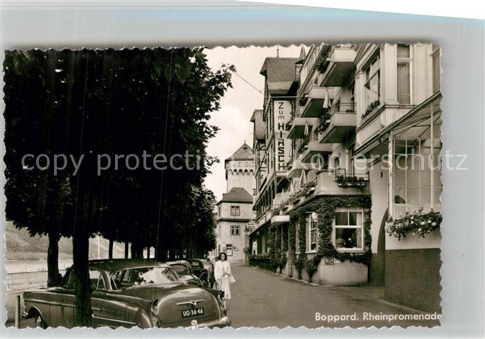 Boppard Rhein Rheinpromenade