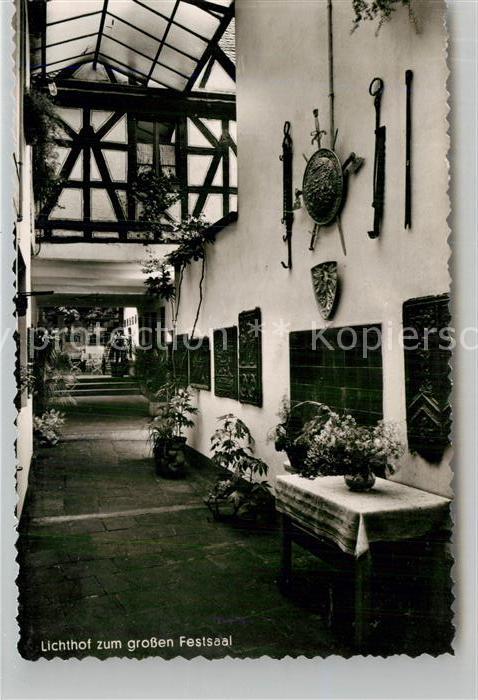 Kobern-Gondorf Hotel Fuchs Lichthof zum grossen Festsaal