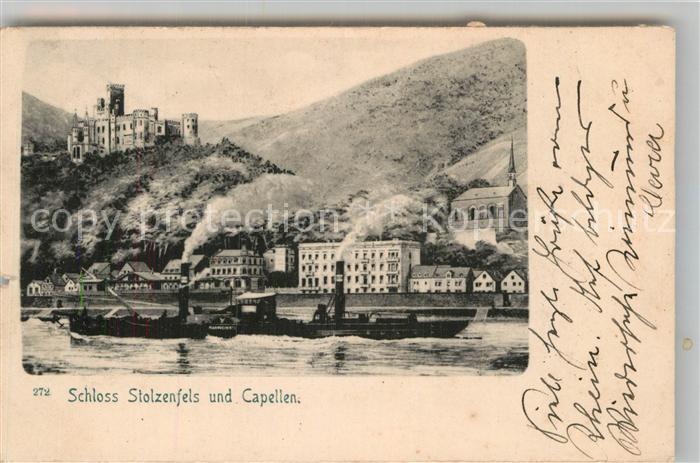 Koblenz Rhein Schloss Stolzenfels Capellen
