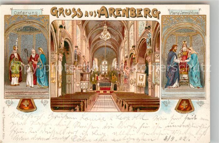 Arenberg Koblenz Opferung Maria Vermaehlung