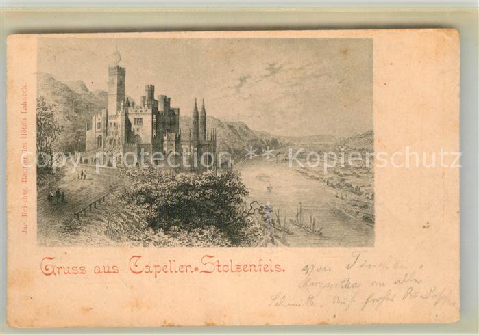 Koblenz Rhein Capellen Stolzenfels