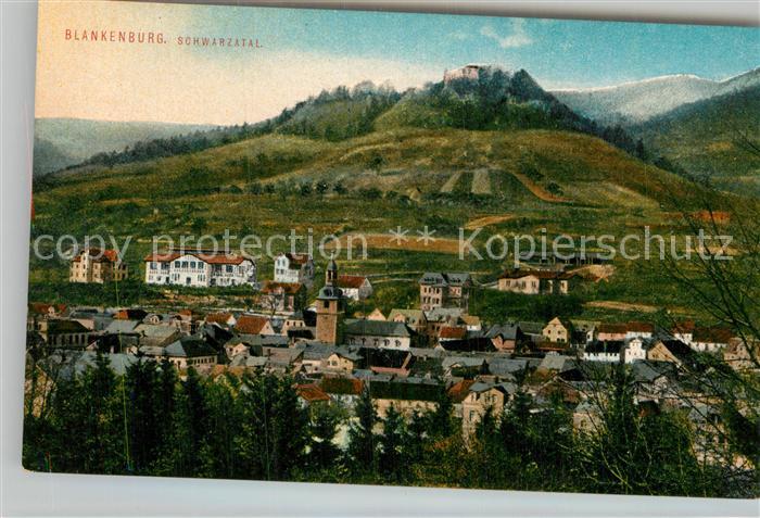 Blankenburg Bad Schwarzatal Panorama