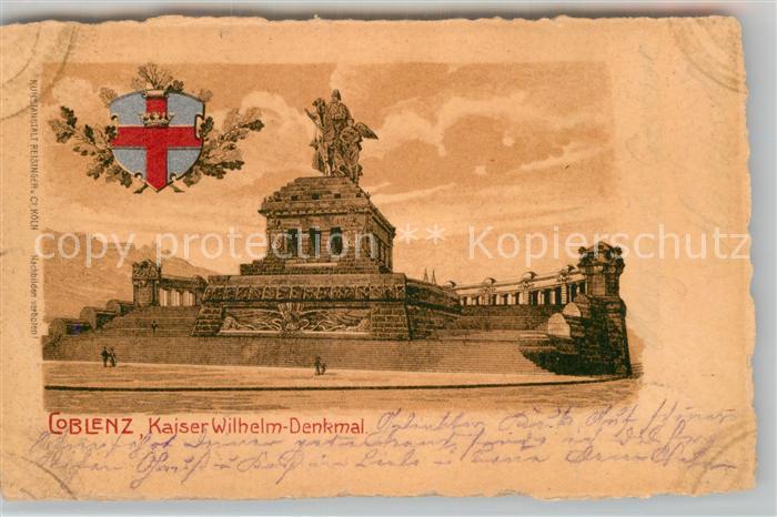 Koblenz Rhein Kaiser Wilhelm Denkmal