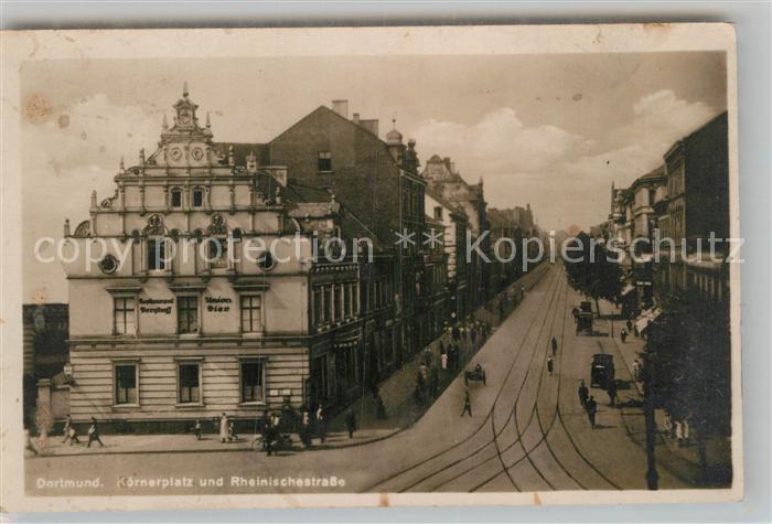 DORTMUND  CITY Koernerplatz Rheinische Strasse