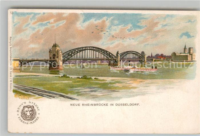 DuessELDORF  CITY Neue Rheinbruecke