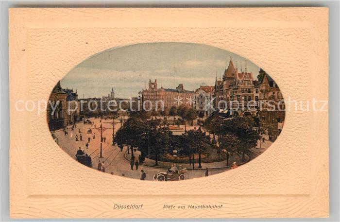 DuessELDORF  CITY Platz am Hauptbahnhof