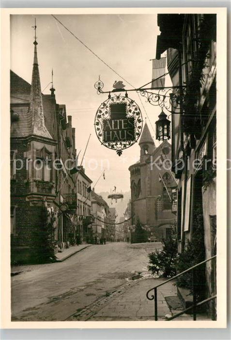 Bacharach Rhein Altes Haus