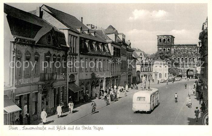 TRIER  CITY Simeonstrasse Porta Nigra