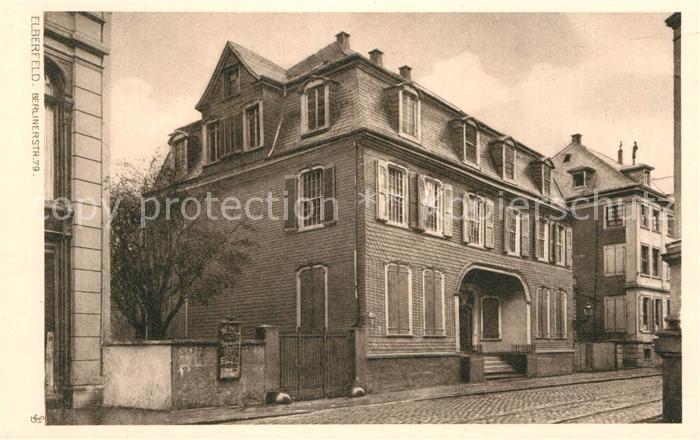 Elberfeld Wuppertal Berlinerstrasse 79