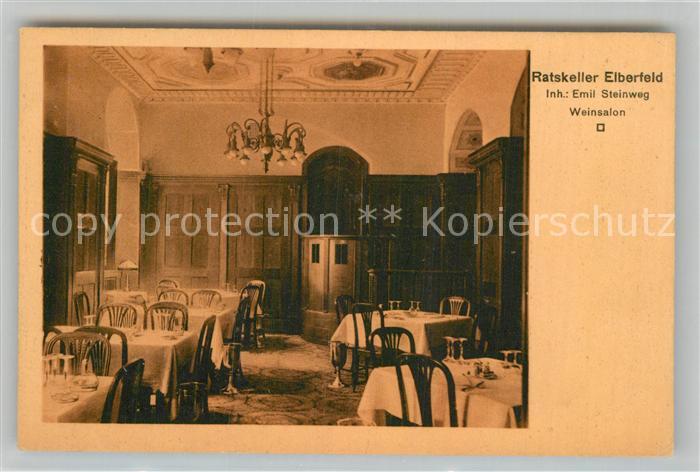 Elberfeld Wuppertal Ratskeller Weinsalon