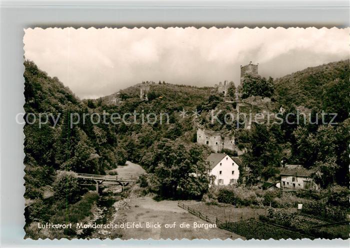 Manderscheid Eifel Ober- und Niederburg