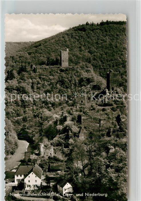 Manderscheid Eifel Ober- und Niederburg