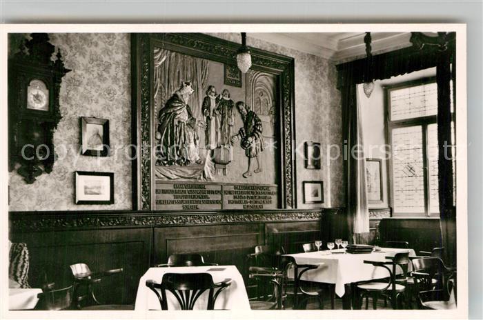 BERNKASTEL-KUES Berncastel Rheinland-Pfalz Wandrelief in der Doctor Weinstube