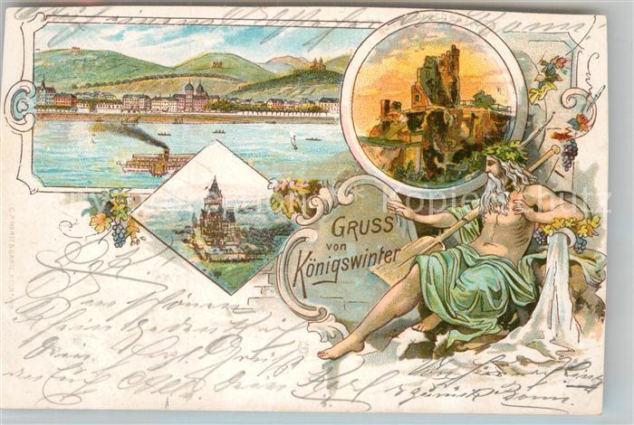 Koenigswinter Panorama Drachenburg