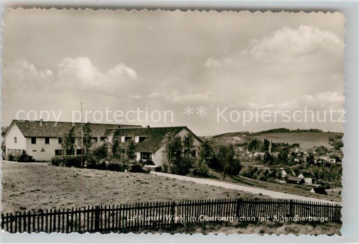 Wiehl Oberbergischer Kreis Teilansicht Jugendherberge