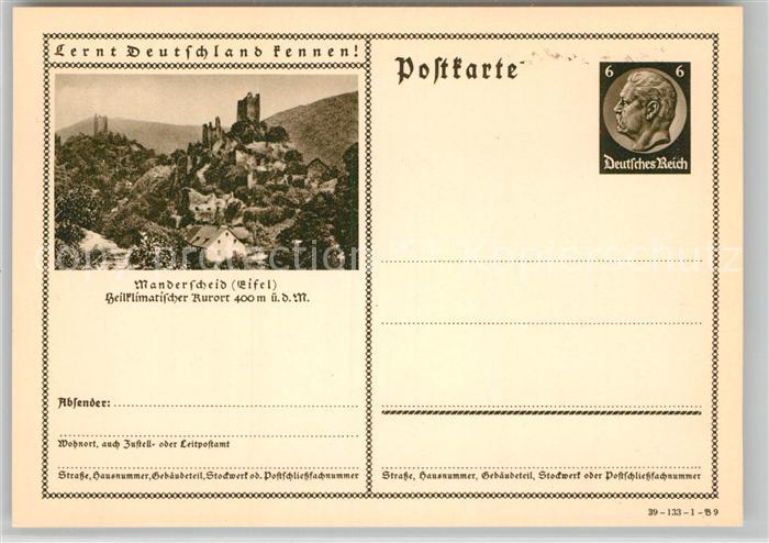 Manderscheid Eifel Burg