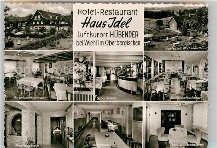 Huebender Hotel Restaurant Idel Schankraum Kegelbahn Empfang