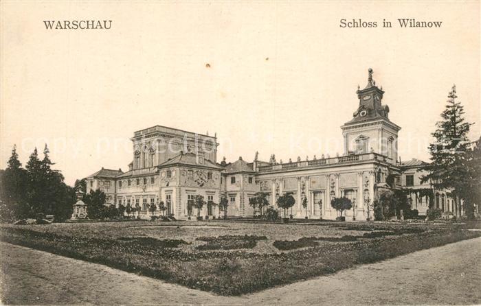 Warszawa Schloss Wilanow