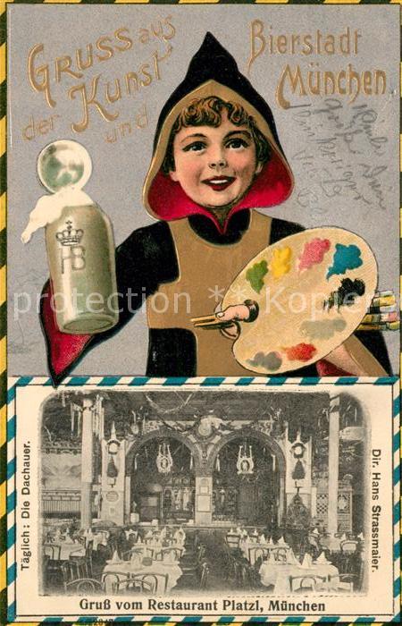 Muenchen Bayern Restaurant Platzl