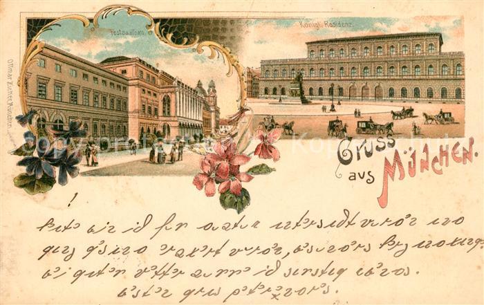 Muenchen Bayern Residenz Festsaal