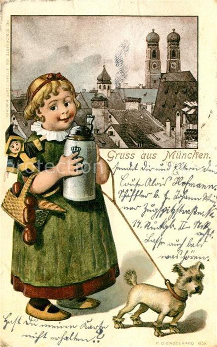 Muenchen Bayern Frauenkirchetuerme Bierkrug