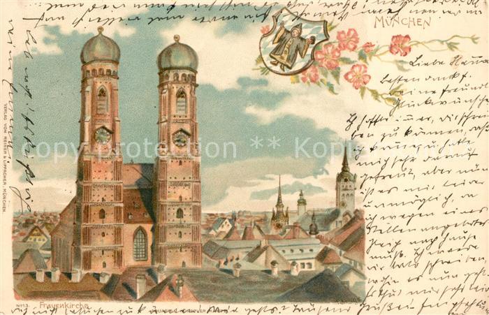 Muenchen Bayern Frauenkirche