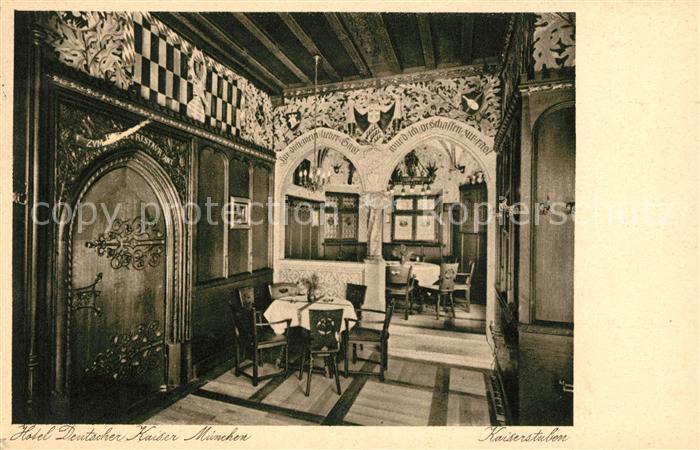 Muenchen Bayern Hotel Deutscher Kaiser Kaiserstuben