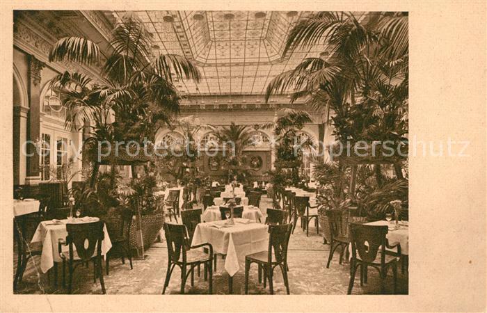 Muenchen Bayern Hotel Reichsadler Restaurant Palmengarten