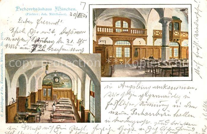 Muenchen Bayern Pschorrbraeuhaus